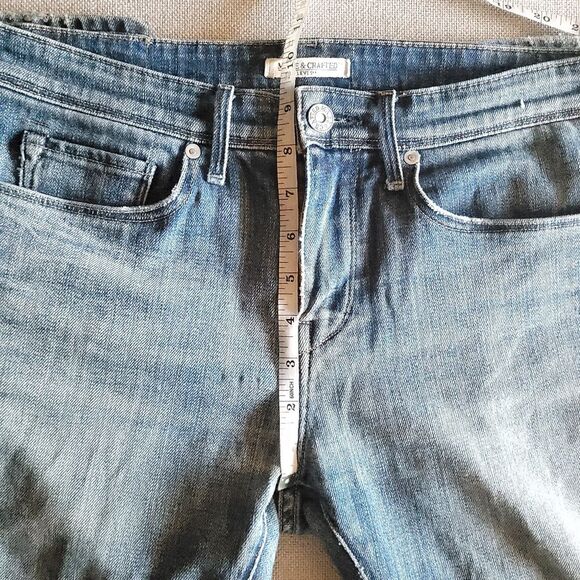 Levi's W29 L32 Made & Crafted Tack Slim Straight Men's Jeans - Picture 13 of 15